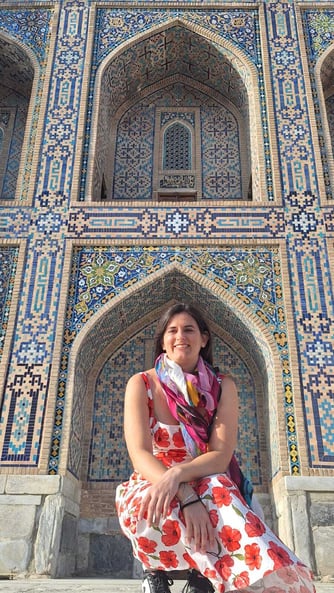 Plaza de Registan en Samarcanda